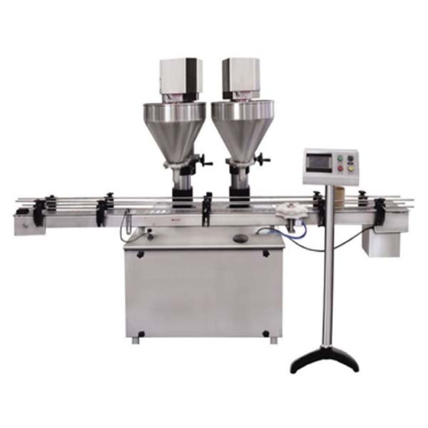 Automatic Double Head Two Head Auger Powder Filler Machine