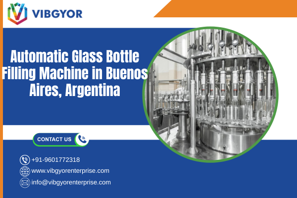 Automatic Glass Bottle Filling Machine in Buenos Aires, Argentina