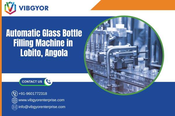 Automatic Glass Bottle Filling Machine in Lobito, Angola