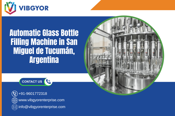 Automatic Glass Bottle Filling Machine in San Miguel de Tucumán, Argentina