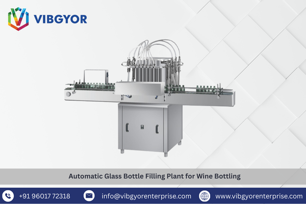 Automatic Glass Bottle Filling Plant for Wine Bottling 