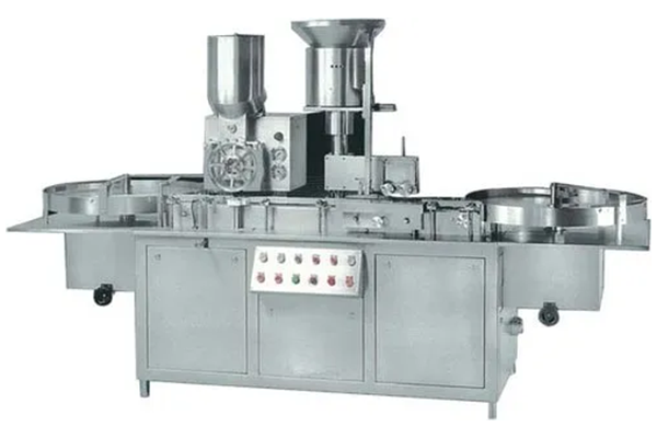 Automatic Injectable Dry Powder Filling With Rubber Stoppering Machine