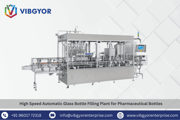 High Speed Automatic Glass Bottle Filling Plant for Pharmaceutical Bottles 