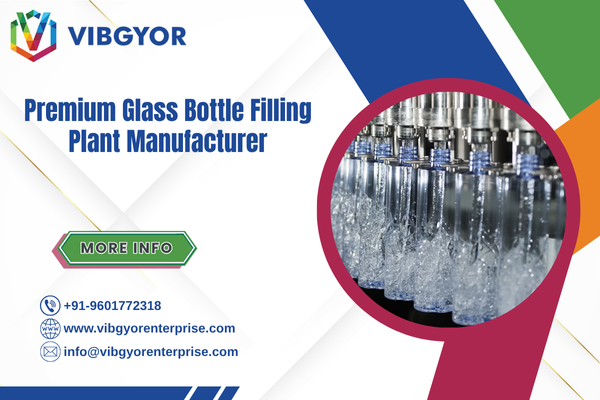 Premium Glass Bottle Filling Plant Manufacturer