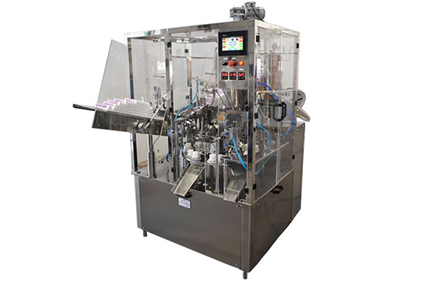 Rotary Semi-Automatic Cream & Paste Filling Machine